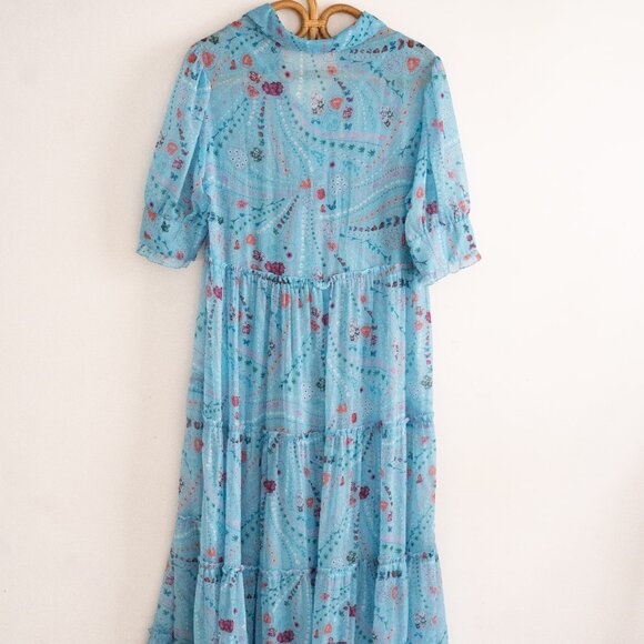 Zadig & Voltaire Floral Print Long Dress - Picture 3 of 7